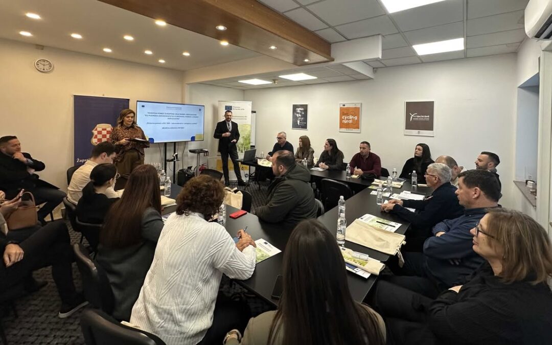 U Širokom Brijegu održan seminar pod nazivom “Izrada godišnjeg izvještaja o dodijeljenoj državnoj potpori u Federaciji Bosne i Hercegovine”